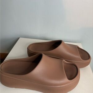 Brown Women's Slide Sandals